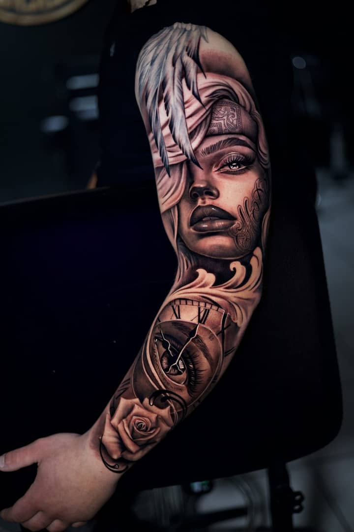 Tatuaż CHICANO — CHICANO, Warszawa